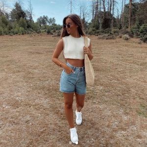 $125 for 3 ZARA Mom Fit Shorts